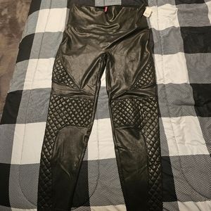 Spanx Faux Leather Leggings Brand New